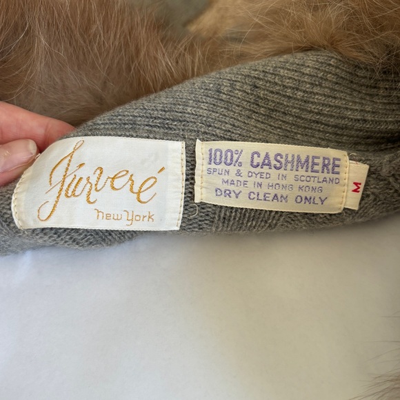 Furveré NY Size M 100% Cashmere Cardigan - Picture 7 of 7